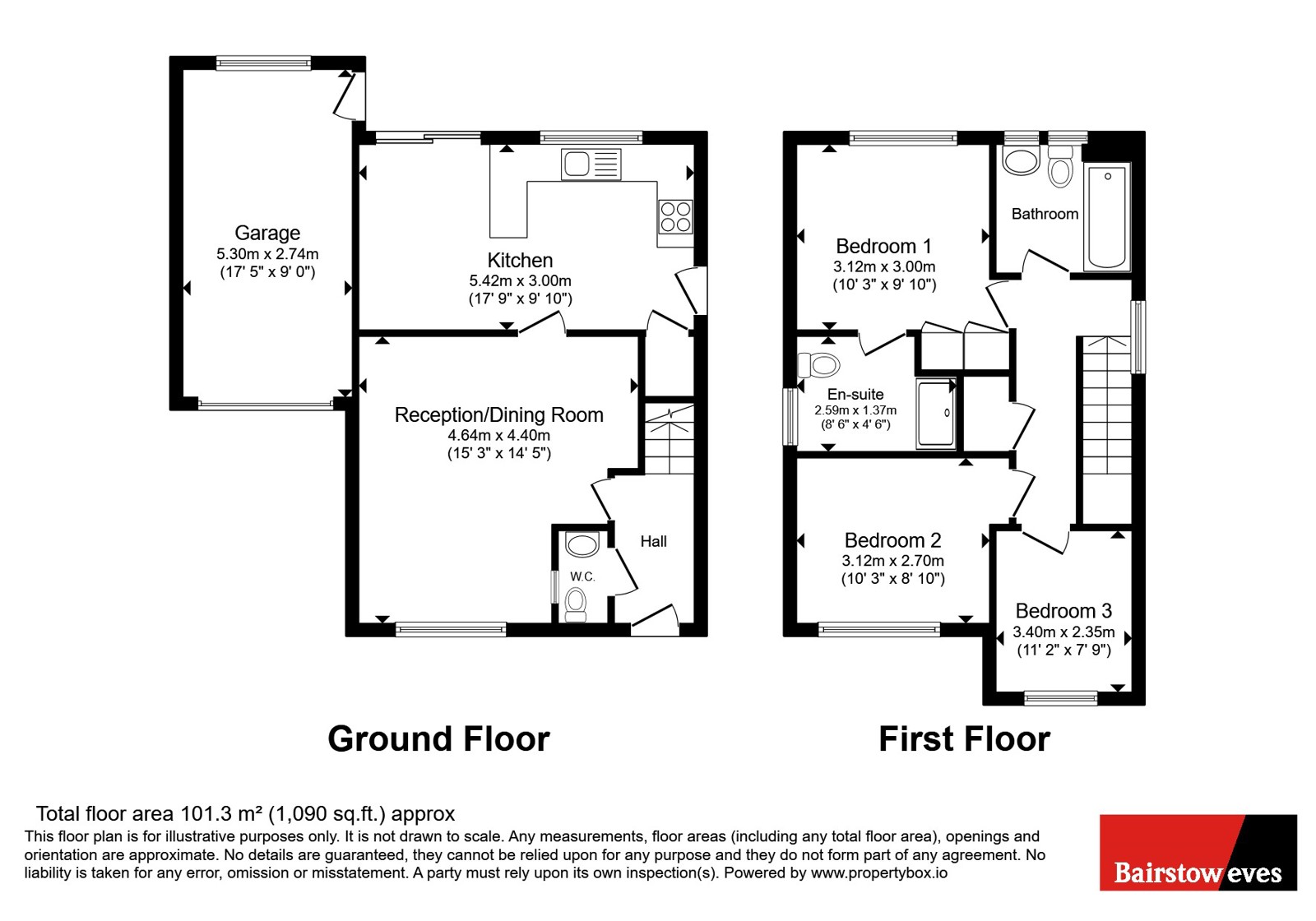 8, Burleigh Close, Romford floorplan