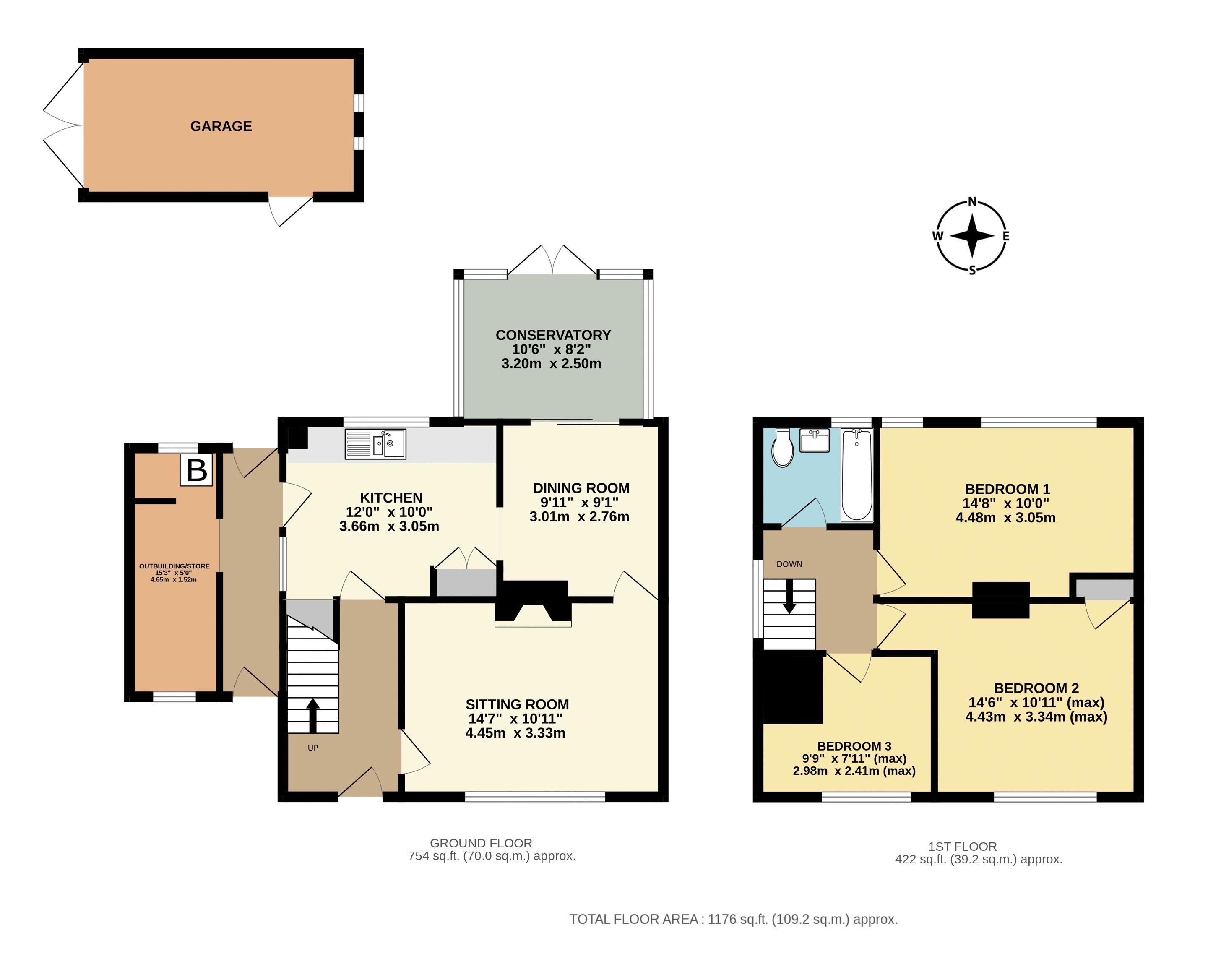 16, Furzehill, Chard floorplan
