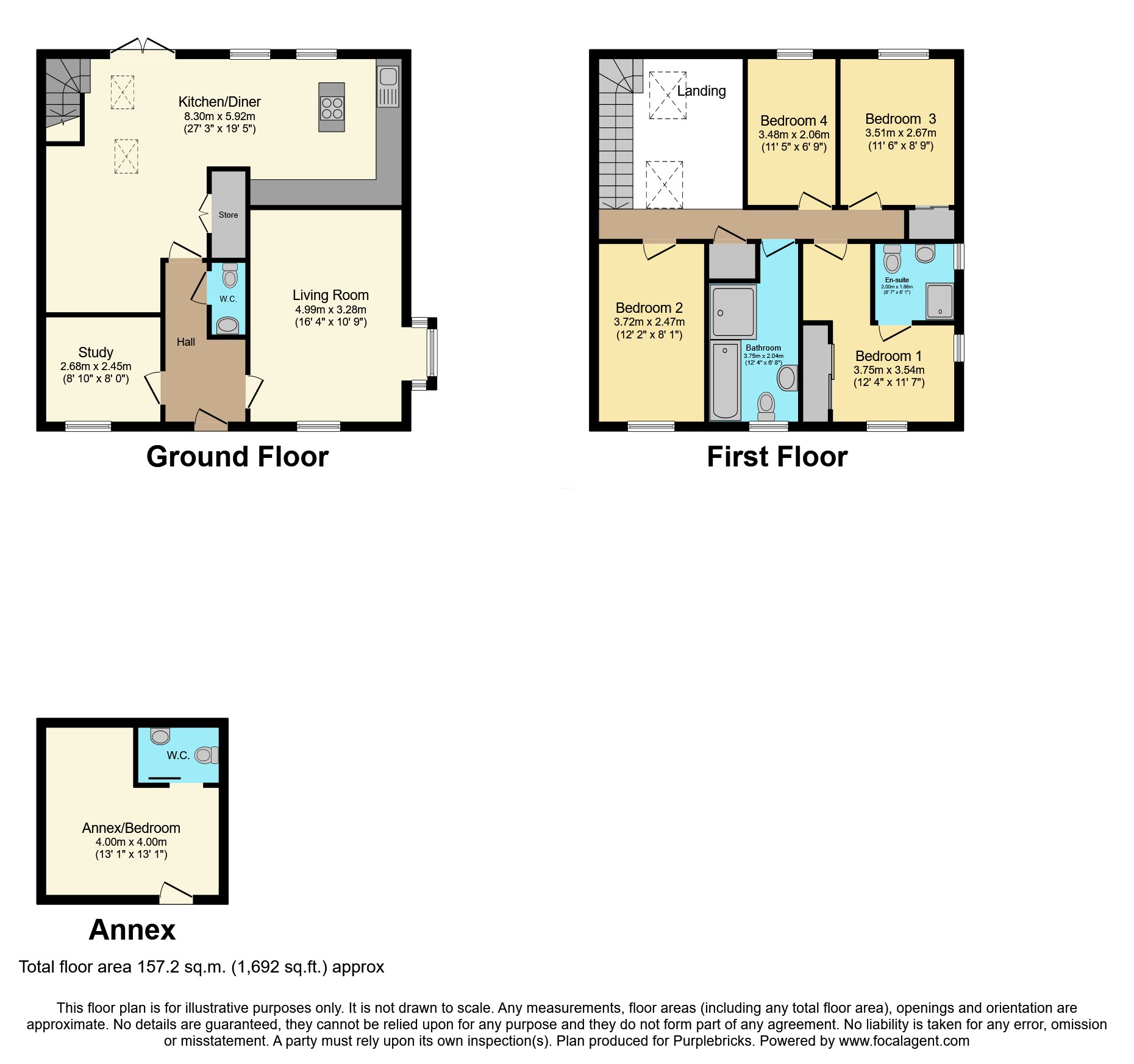 4, Snowdrop Close, Tewkesbury floorplan