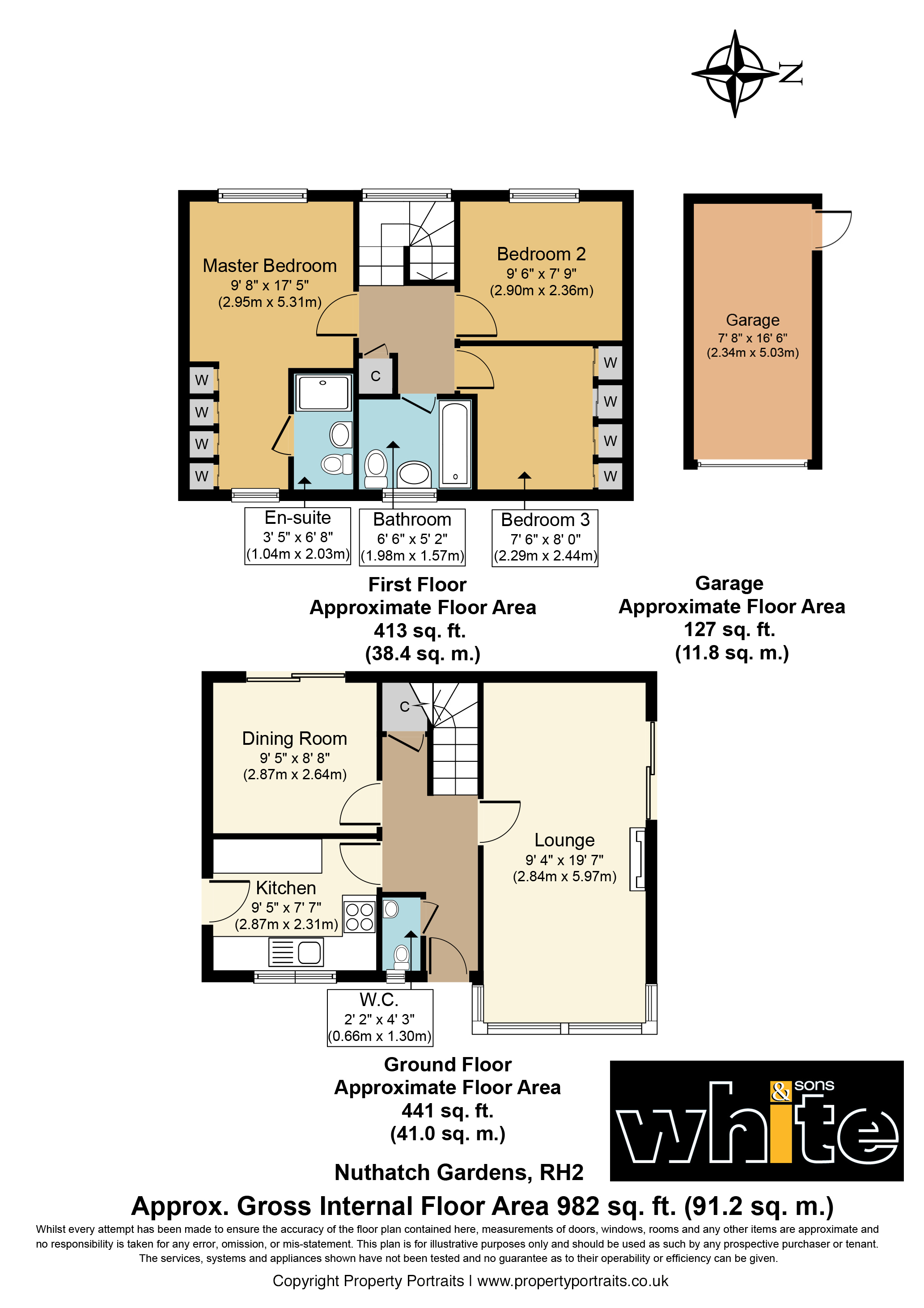 3 Bedrooms Detached house for sale in Nuthatch Gardens, Reigate, Surrey RH2