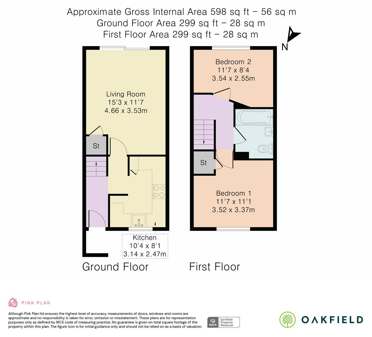 Pipers Field, Ridgewood, Uckfield TN22, 2 bedroom terraced house for