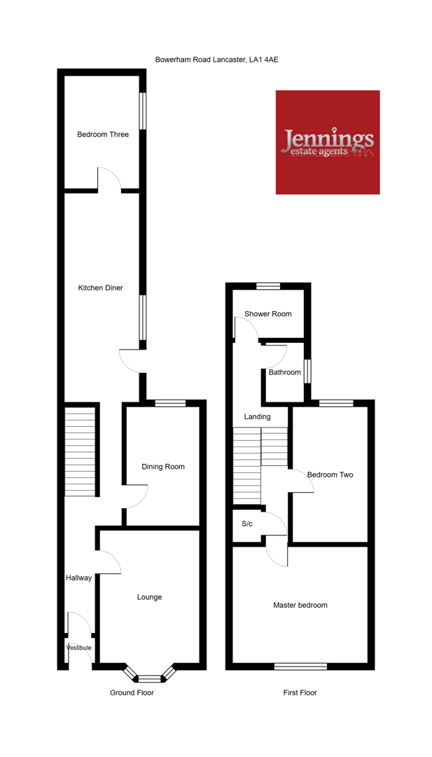 43, Bowerham Road, Lancaster floorplan