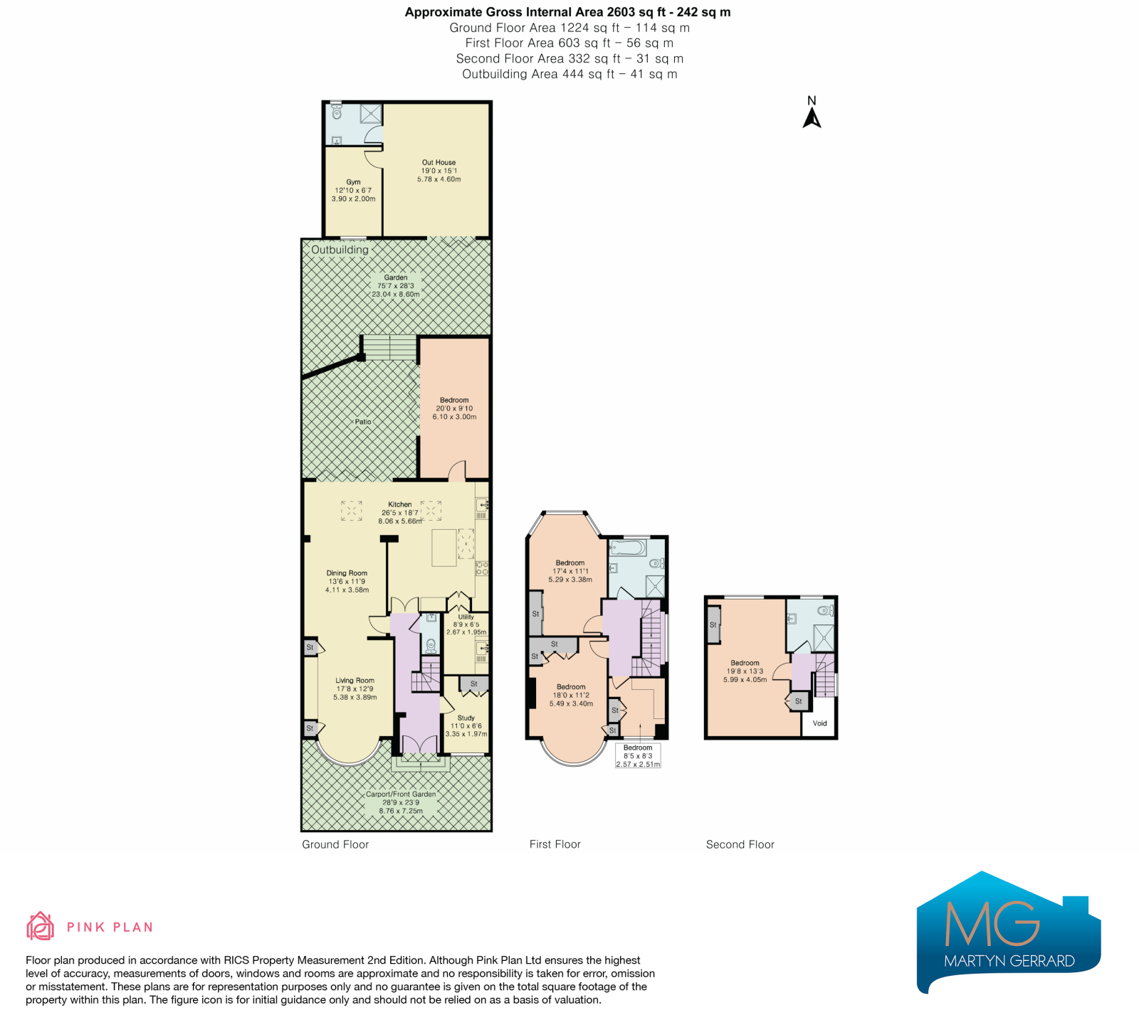2, Holly Hill, London floorplan