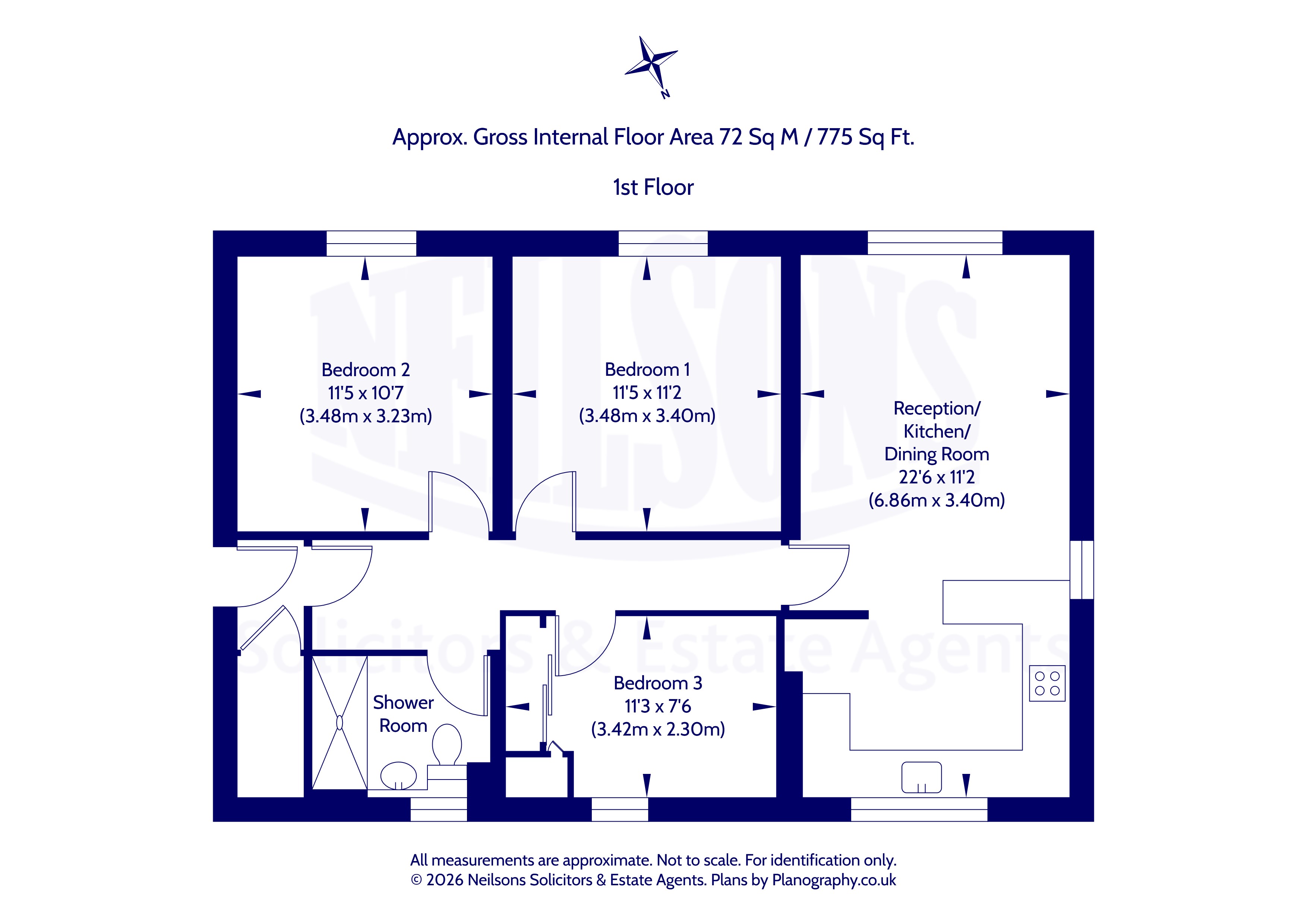 18/2, Bughtlin Green, Edinburgh floorplan