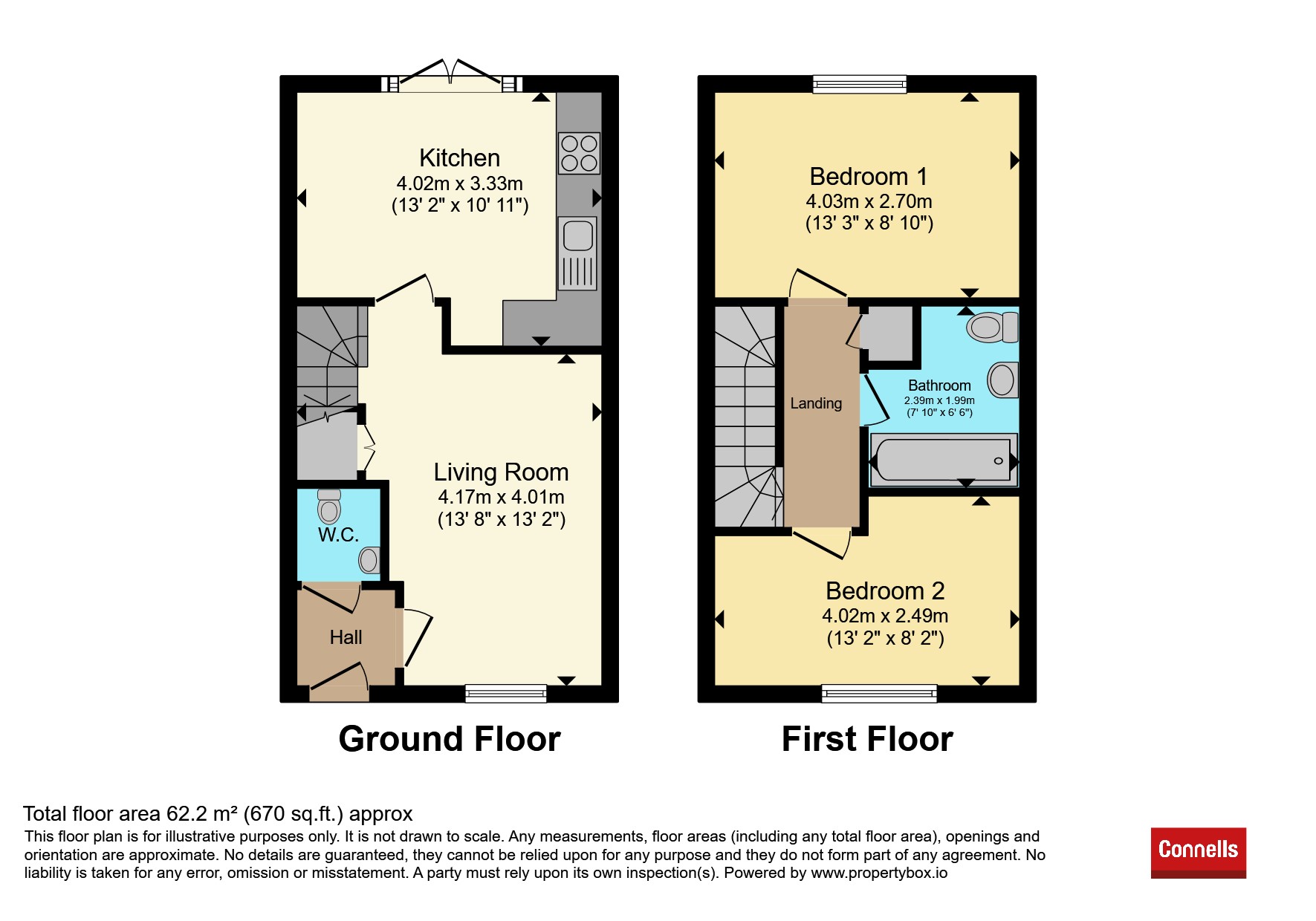 15, Bourne Brook View, COLCHESTER floorplan