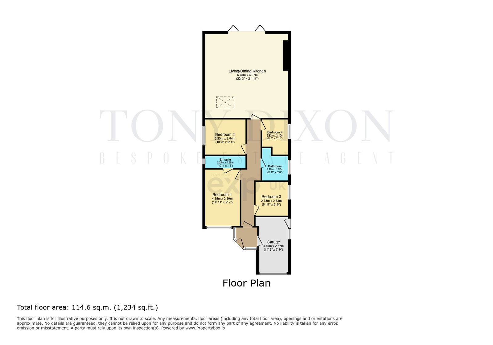 25, Abbey Grove, Chorley floorplan