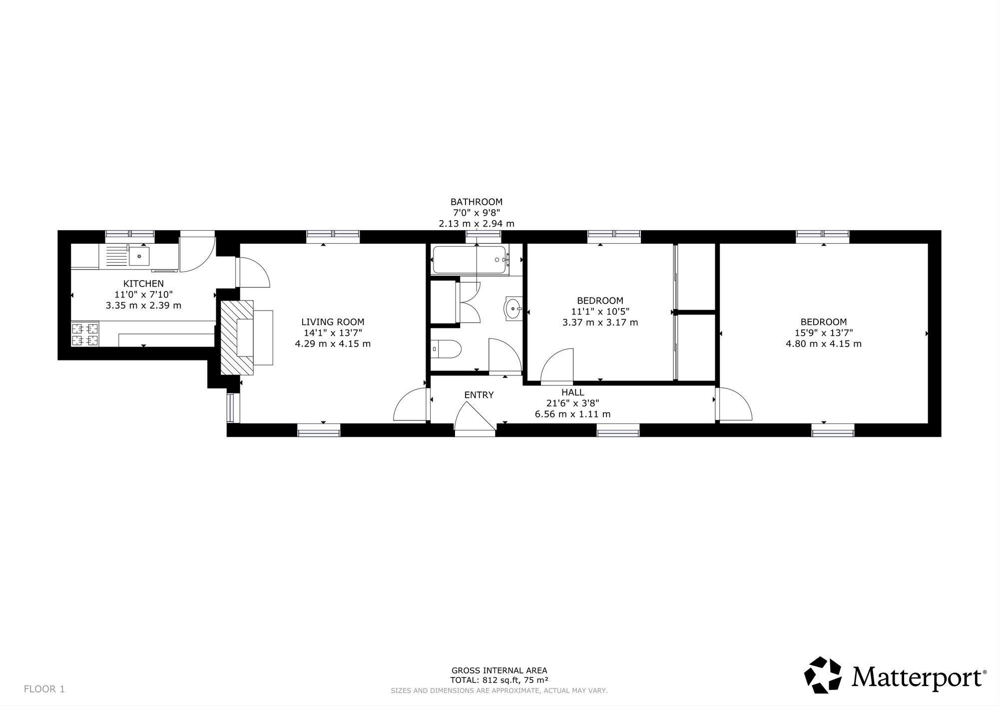 Hether House, Carlisle floorplan