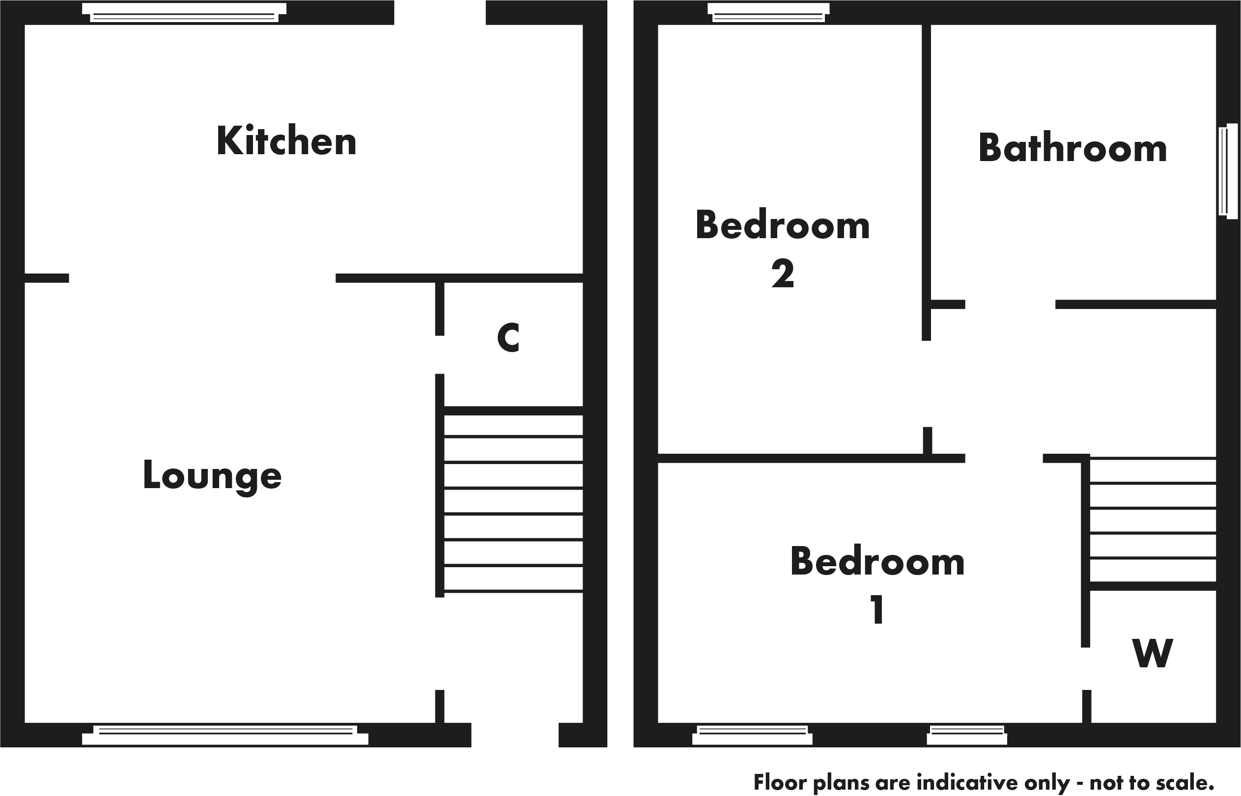 2 Loudon Crescent, Kilwinning KA13, 2 bedroom semidetached house for
