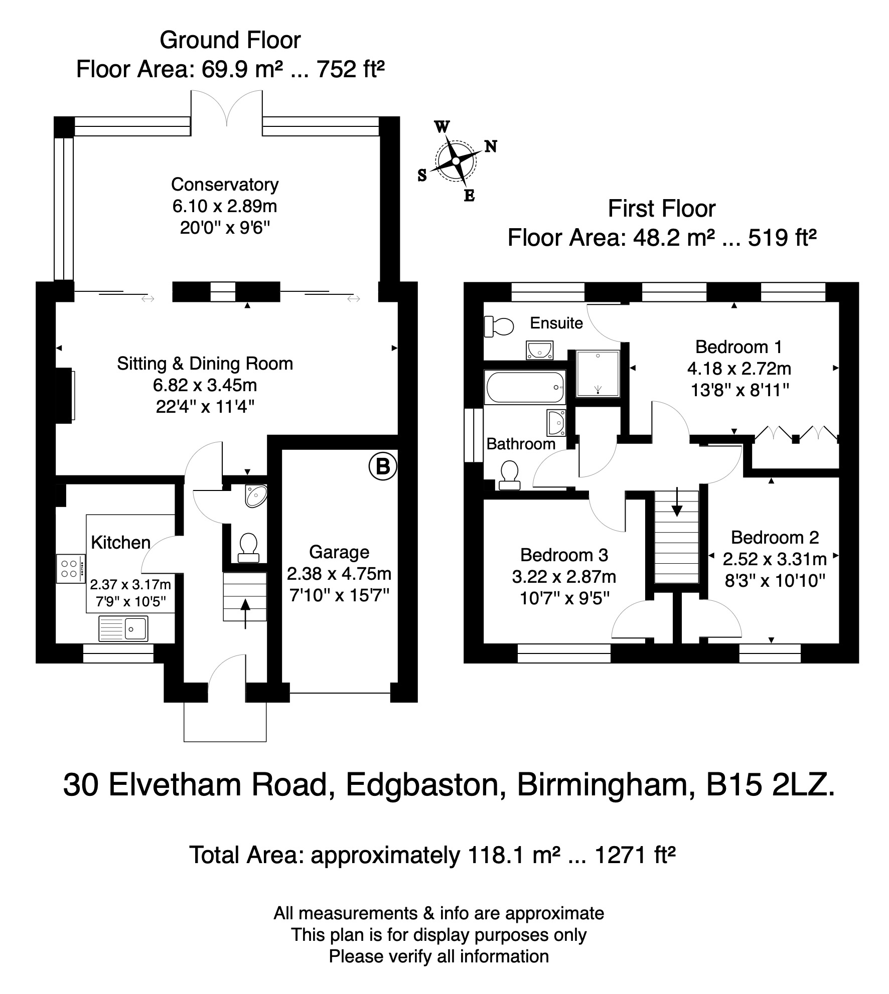30, Elvetham Road, Birmingham floorplan
