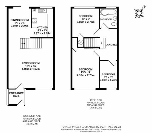 3 Bedrooms Terraced house to rent in Deanfield Road, Henley-On-Thames RG9