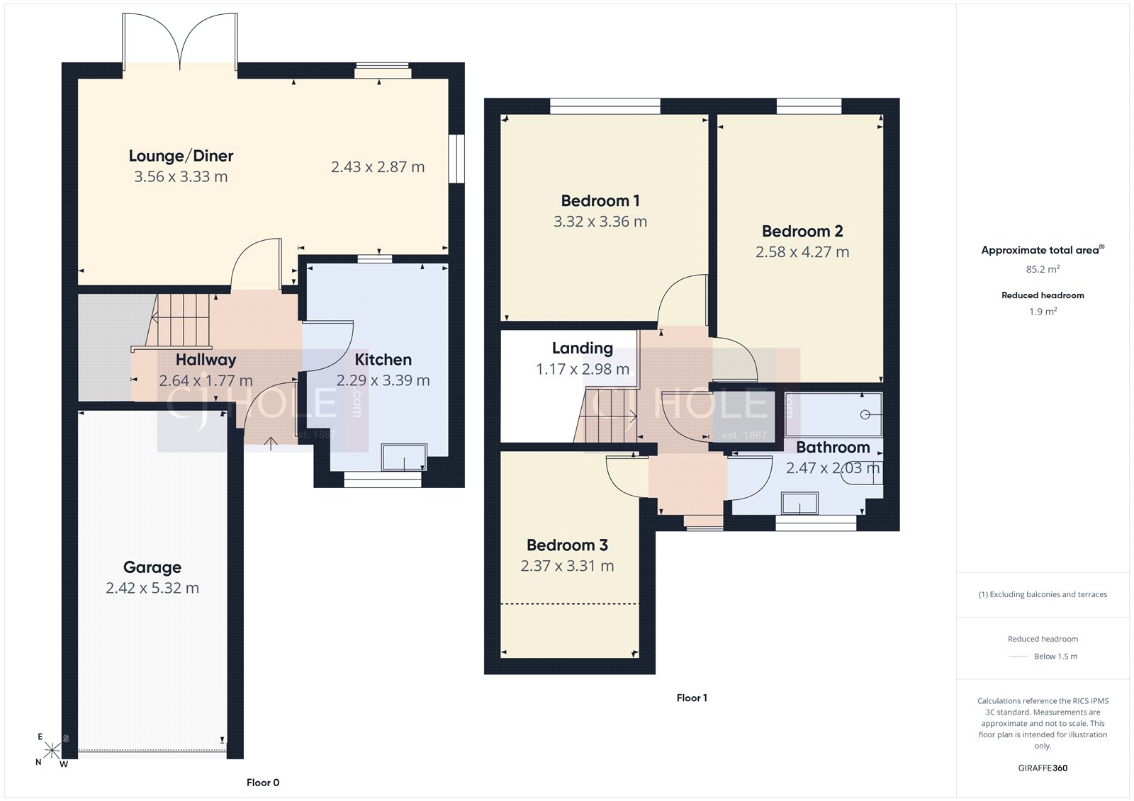 Falcon Close, Bristol floorplan