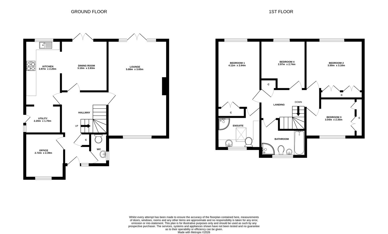 5, Stoneleigh Park, Colchester floorplan