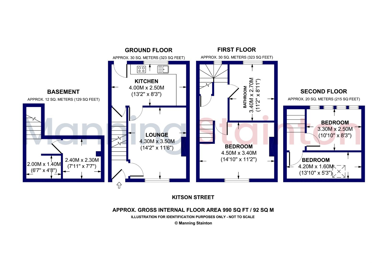 65, Kitson Street, West Yorkshire floorplan