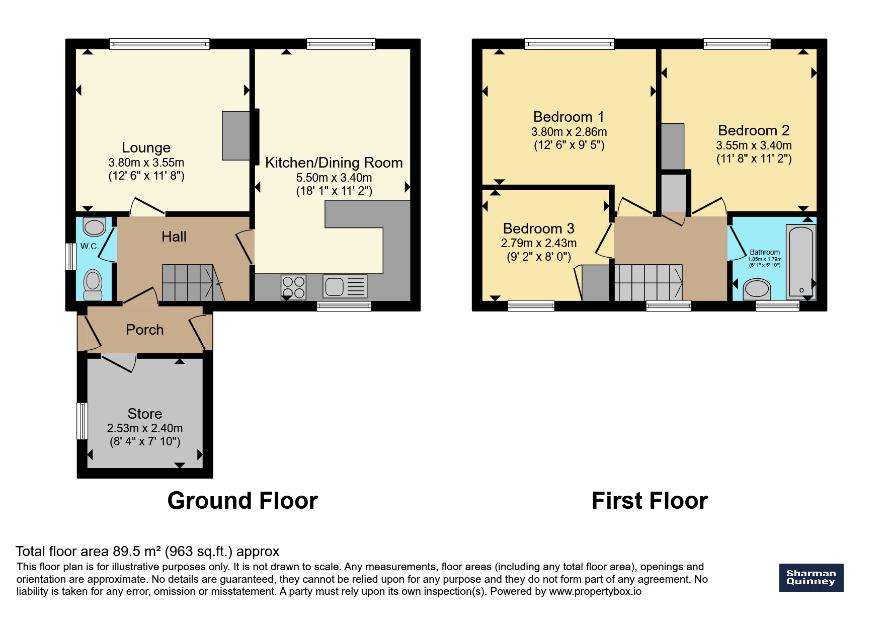 13, Glebe Close, March floorplan
