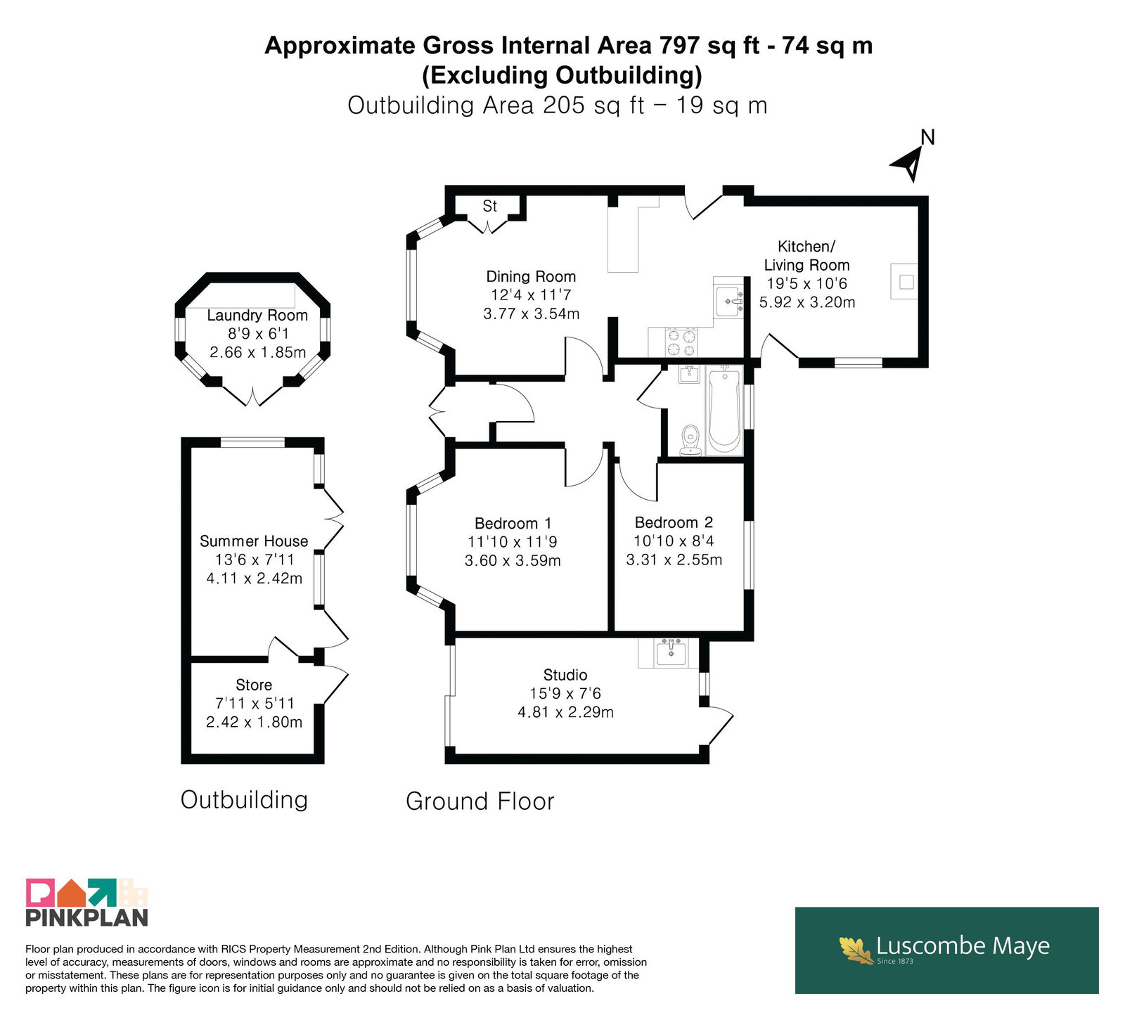46, Plymouth Road, Totnes floorplan