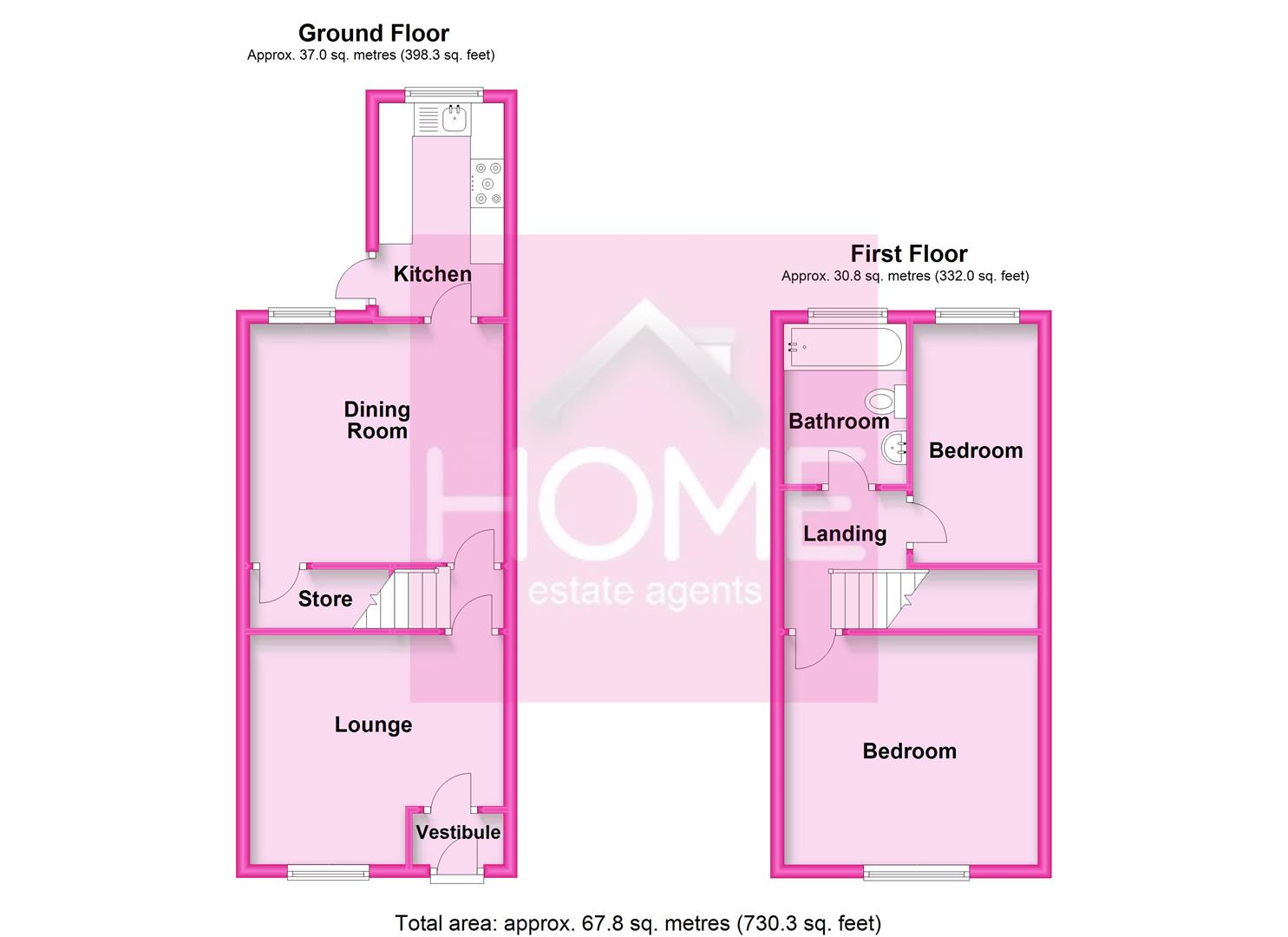 2 Bedrooms Terraced house for sale in Fir Street, Eccles, Manchester M30