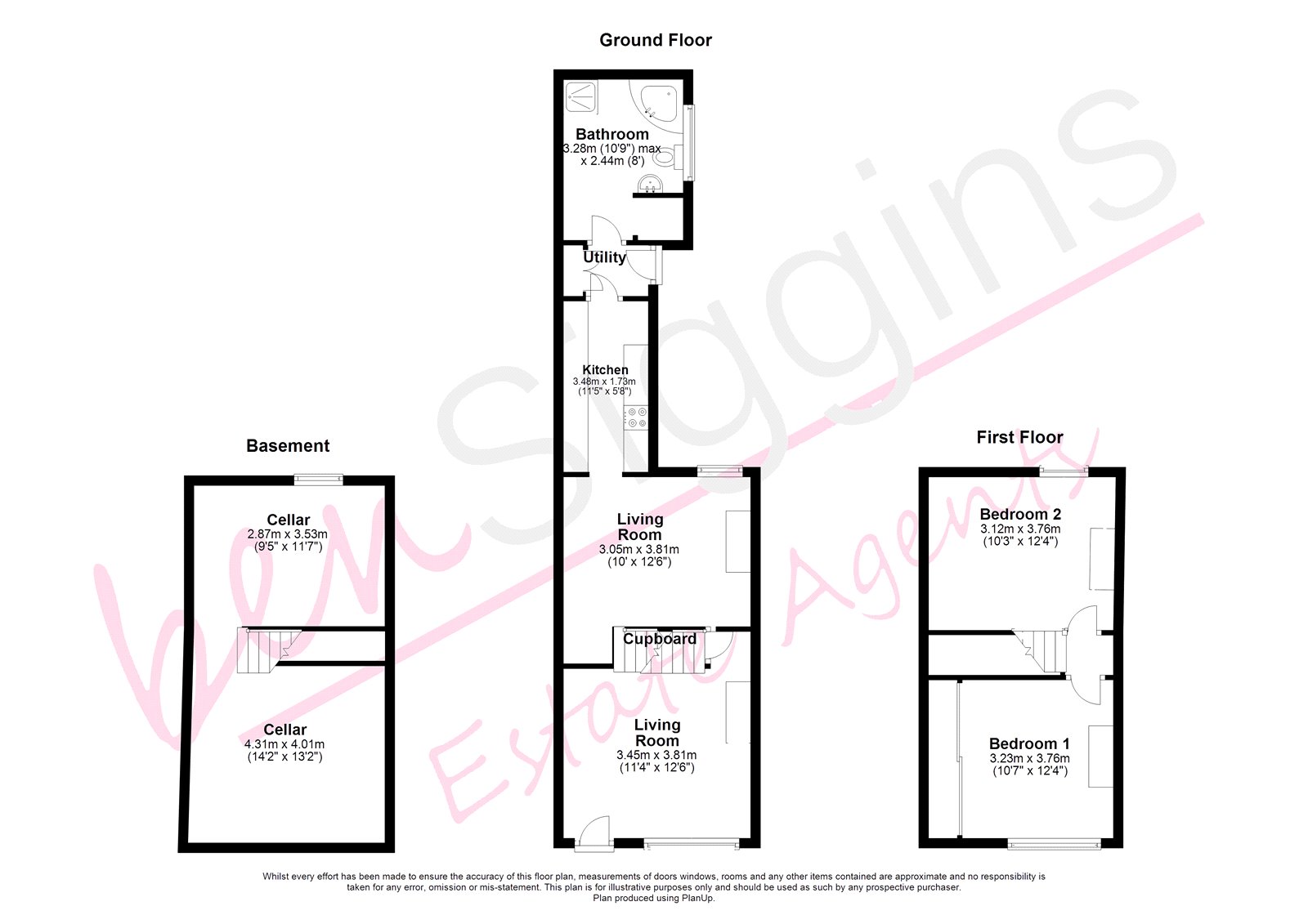 2 Bedrooms Terraced house to rent in Grecian Street, Maidstone, Kent ME14