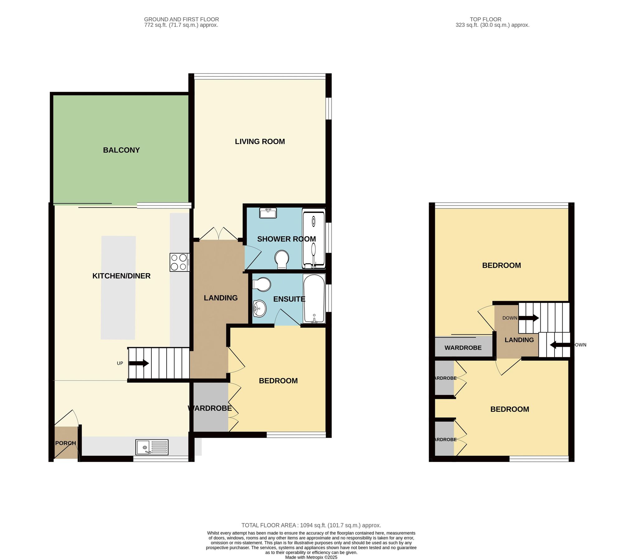 2 Fistral Court Pentire Avenue, Newquay floorplan
