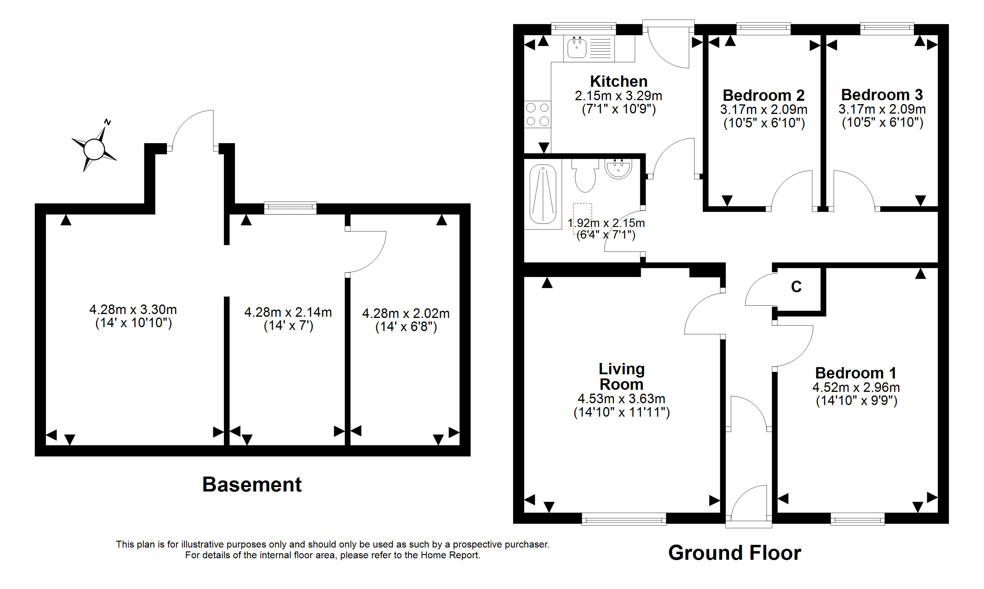 54, Kingston Avenue, Liberton, Edinburgh floorplan