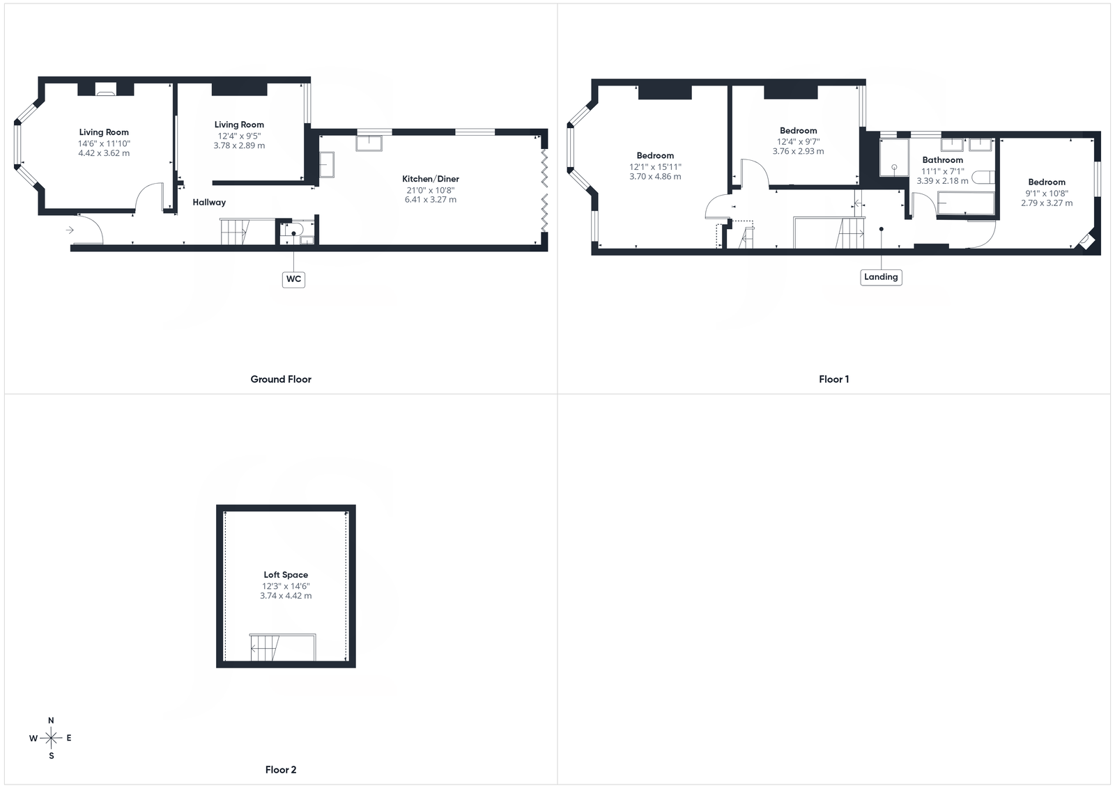 32, Eastcourt Road, Worthing floorplan