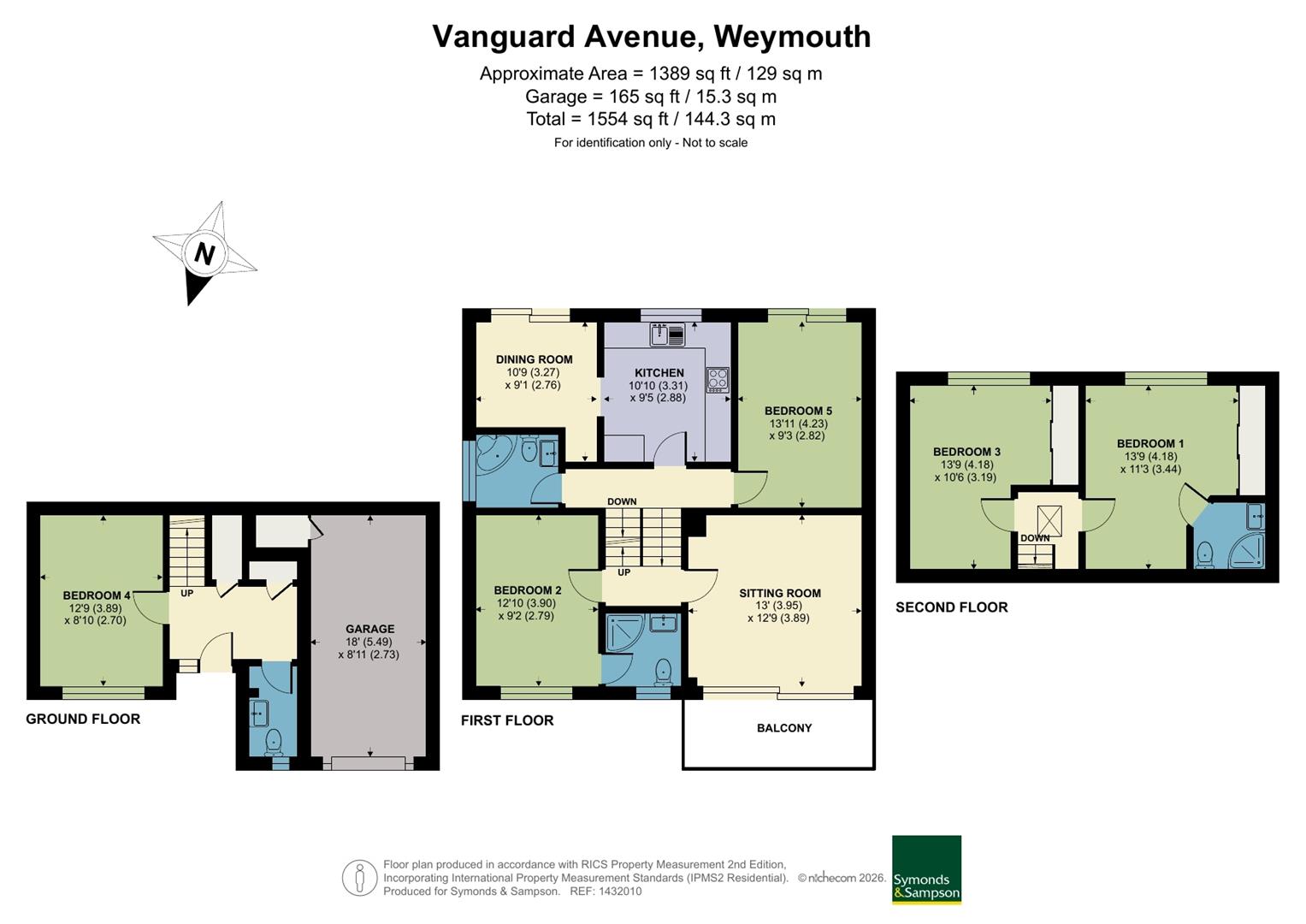 9, Vanguard Avenue, Weymouth floorplan