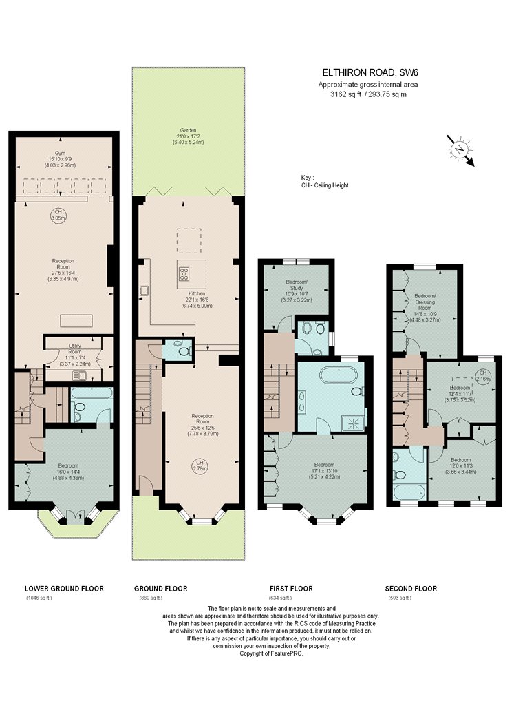 3, Elthiron Road, London floorplan