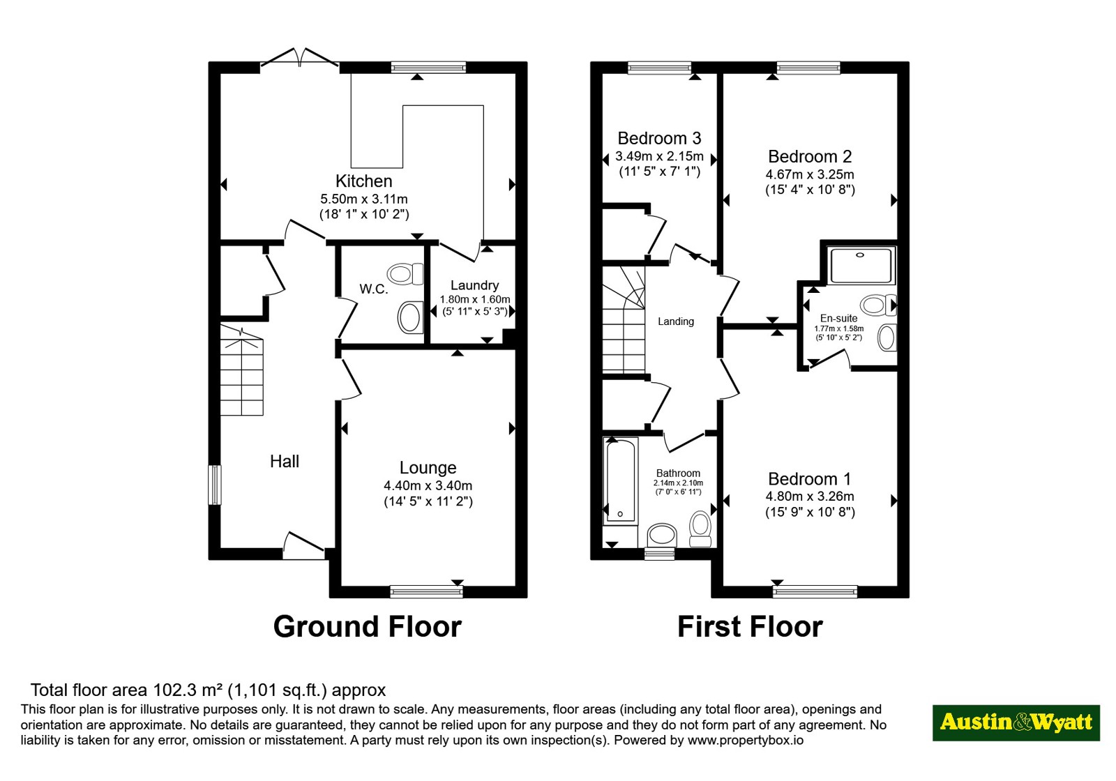 3, Ward Grove, Salisbury floorplan