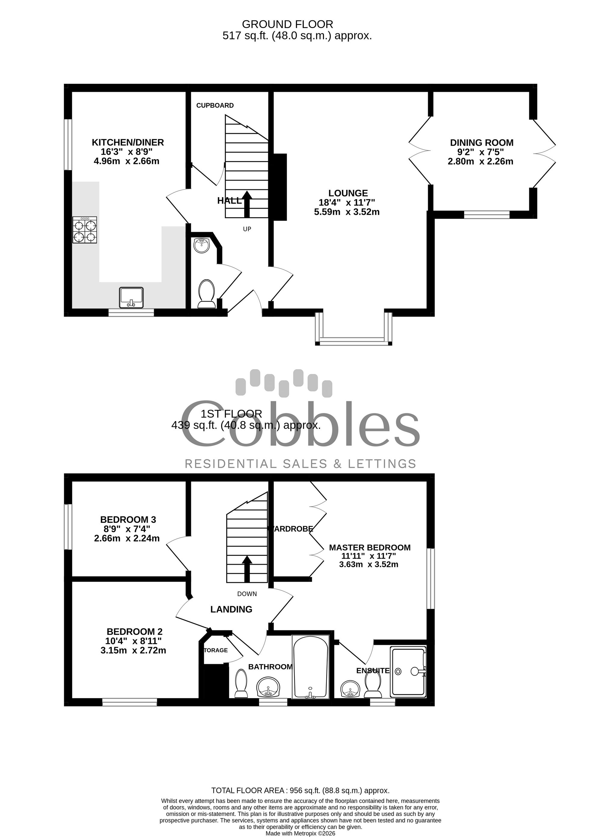 4 Knox Road, Guildford floorplan