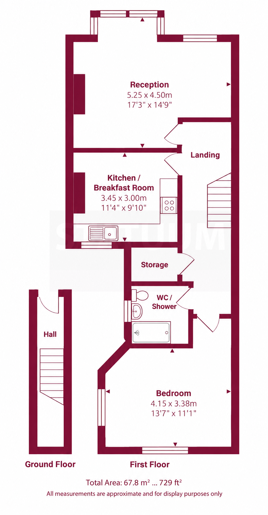88, Keogh Road, London floorplan