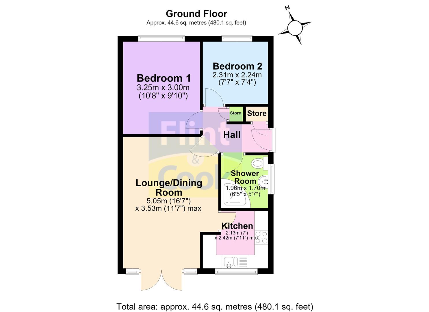 22, Haldon Way, Hereford floorplan