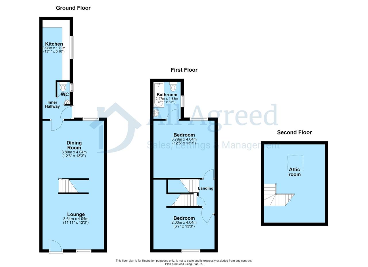 7, Catherine Street, Alfreton floorplan