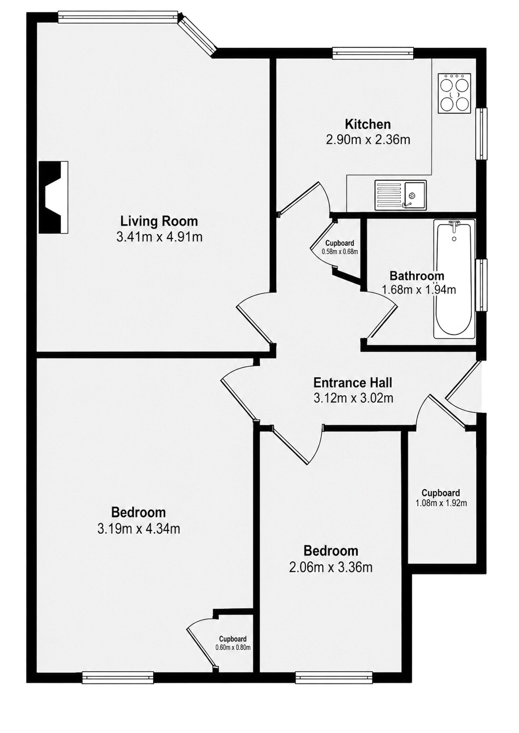 119, Bridge Road, Greater London floorplan