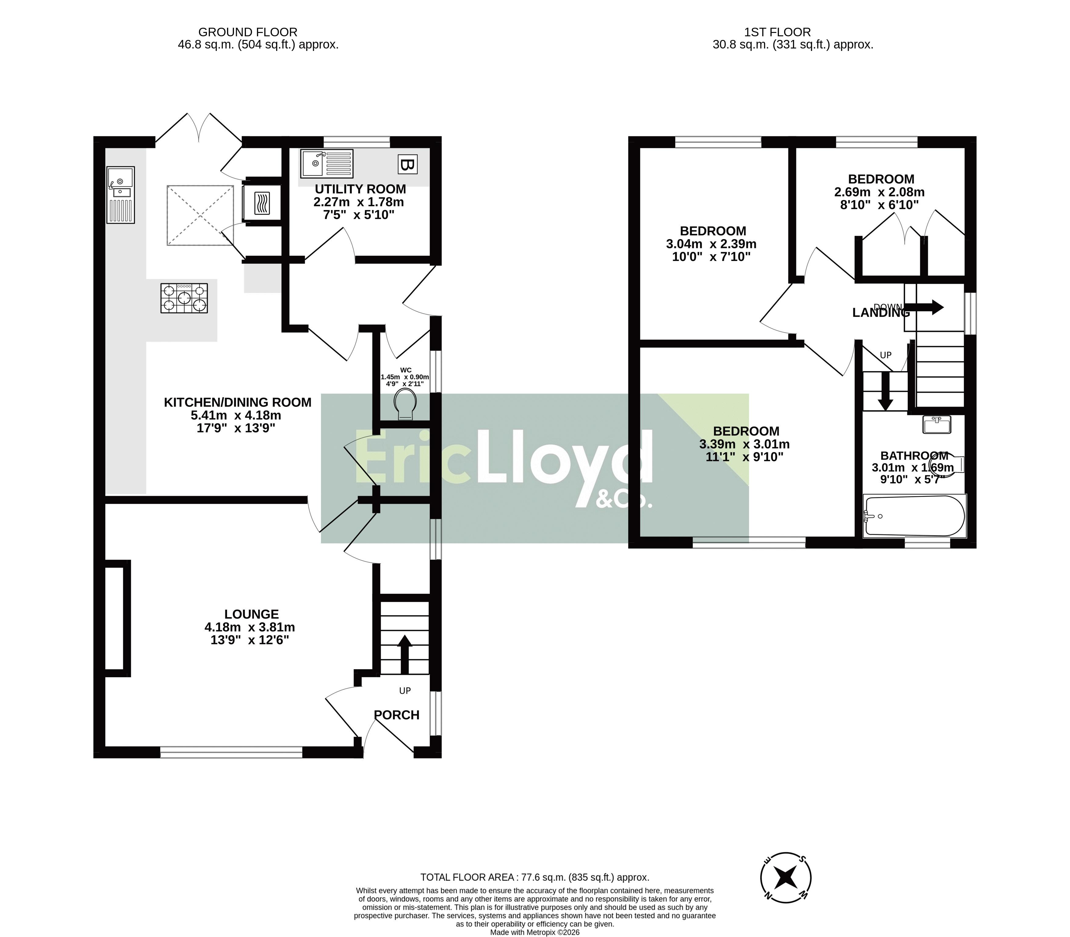 11, Lytes Road, Brixham floorplan