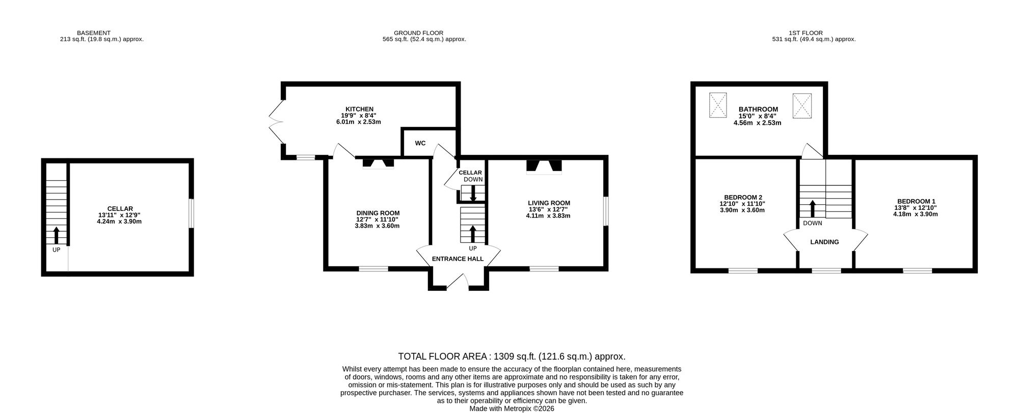 Mount Pleasant, Wolverhampton Road, Stafford floorplan