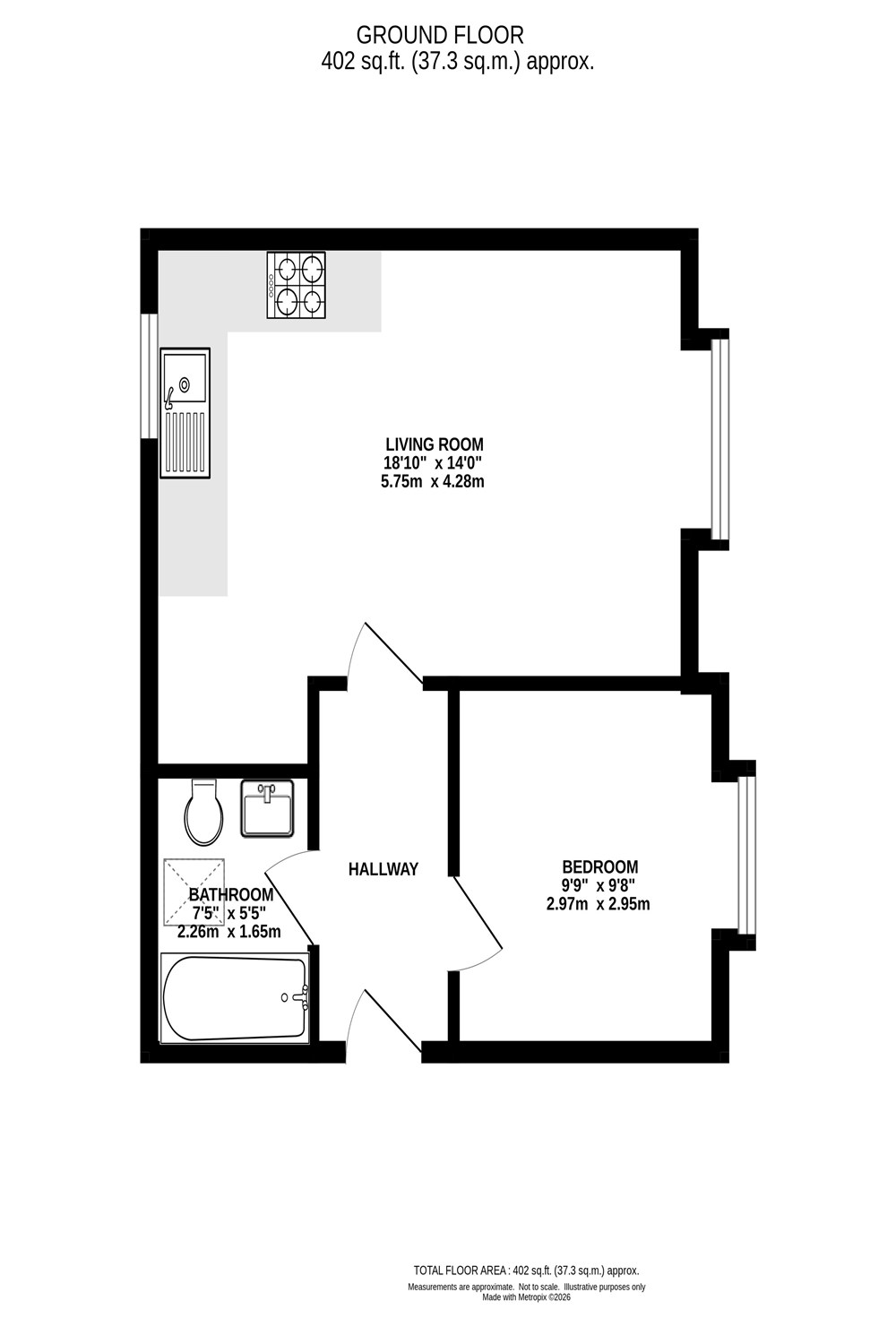 Flat 7a, Langdale Mews, Langdale Avenue, Manchester floorplan