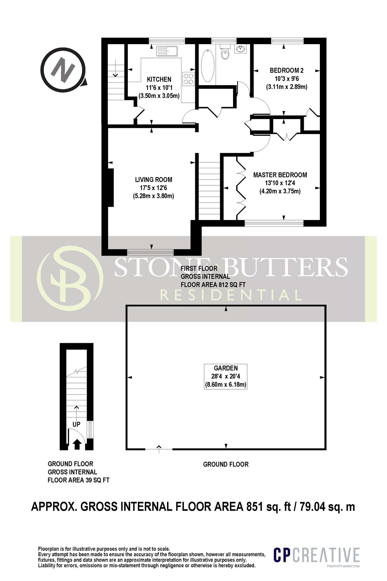 3, Kerry Court, Stanmore floorplan