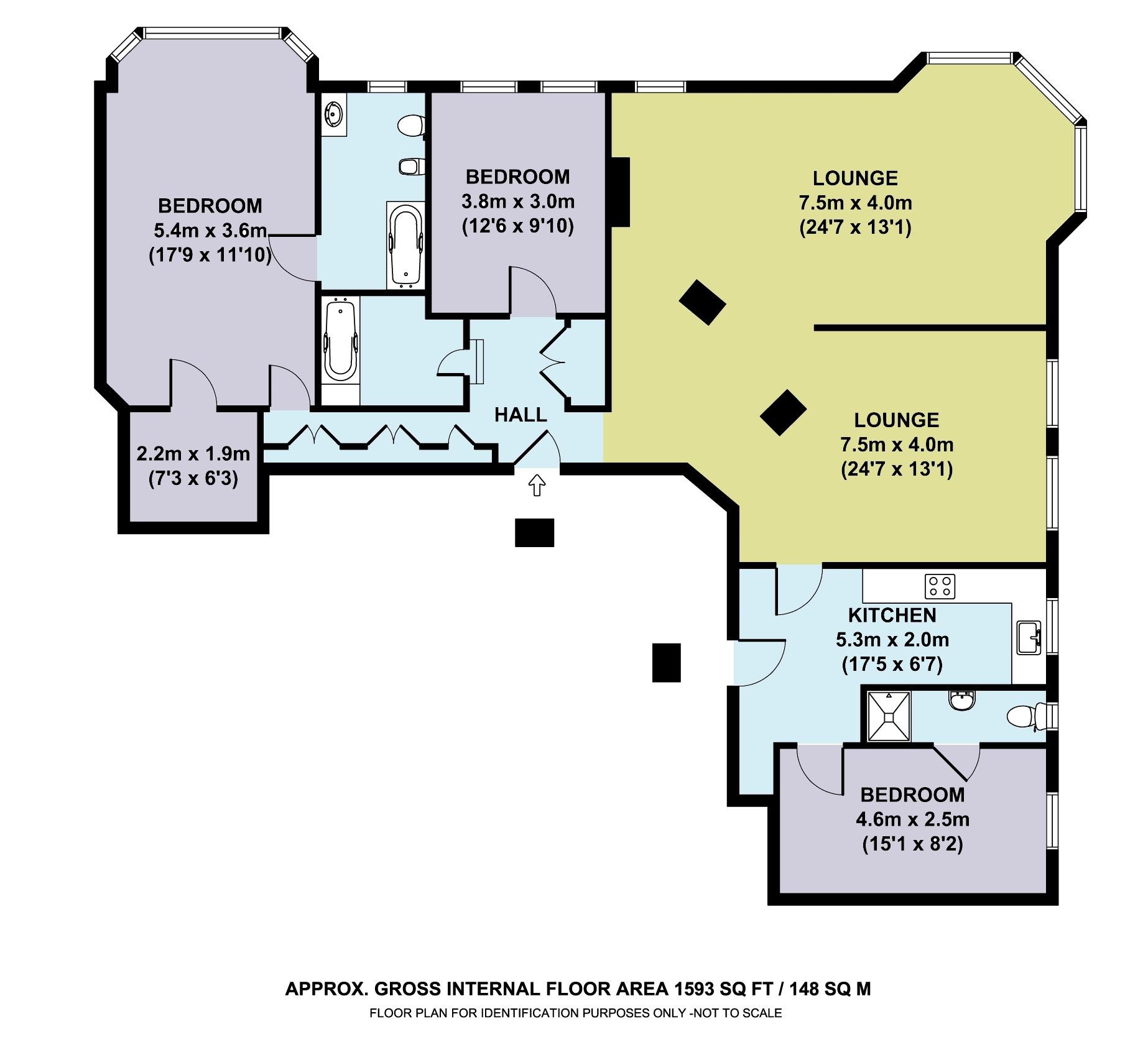 3 Bedrooms Flat to rent in Grove Court, 24 Grove End Road, St Johns Wood NW8
