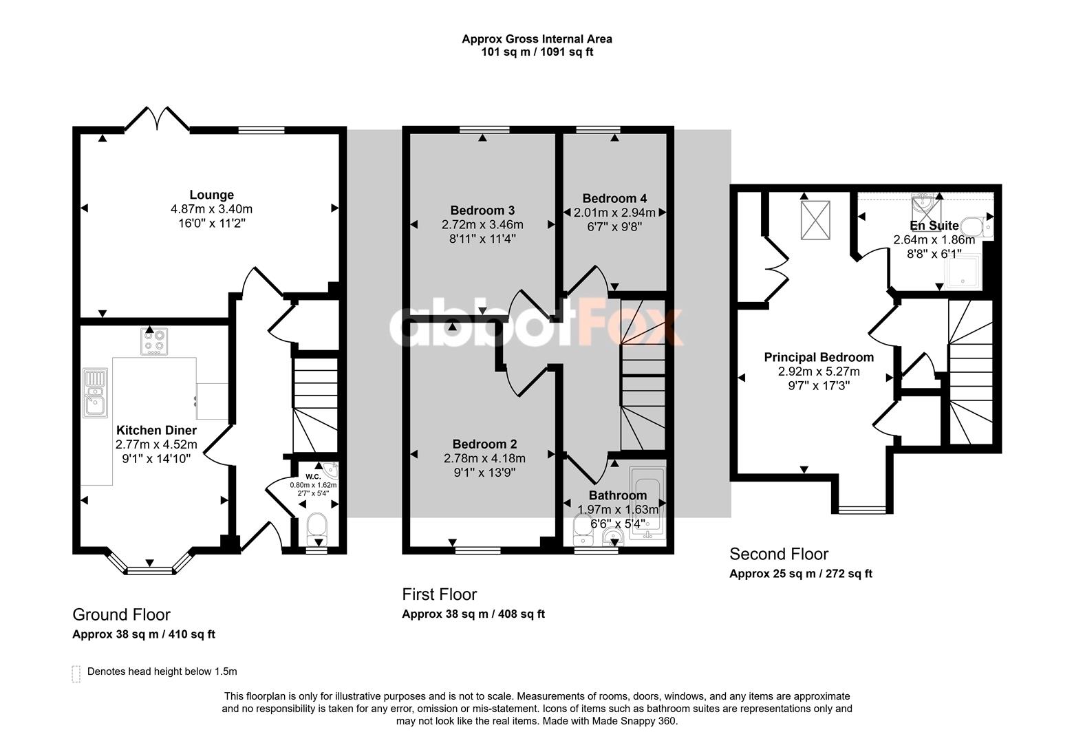 Earles Gardens, Norwich floorplan