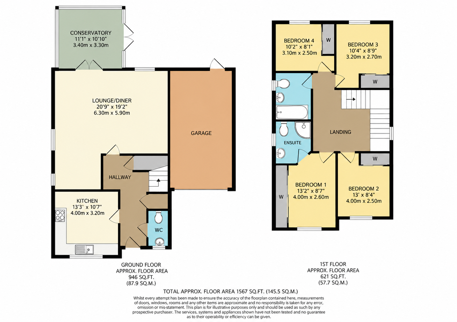 9, Anmer Close, Tadworth floorplan