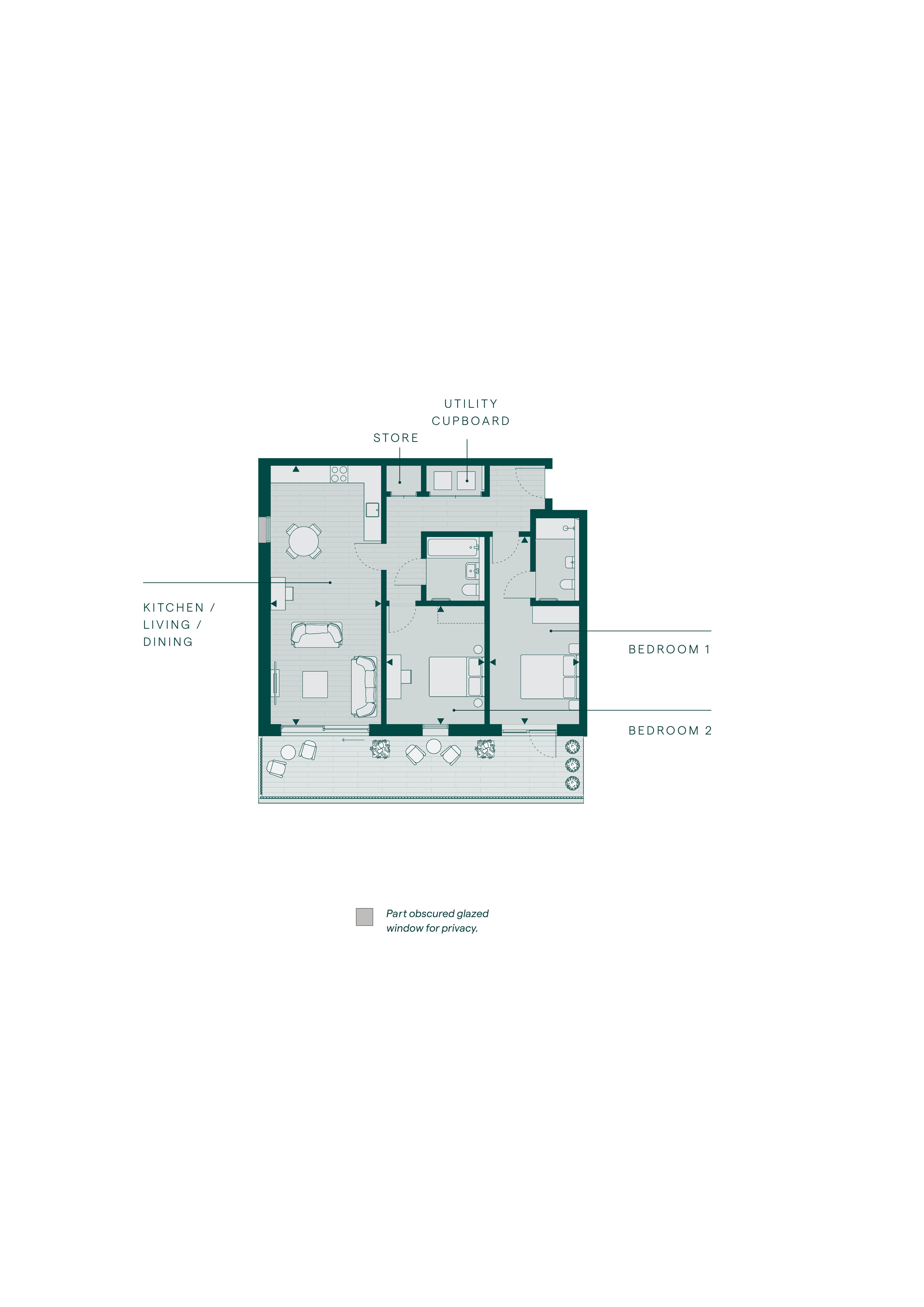 Print Makers, Crimscott Street, London floorplan