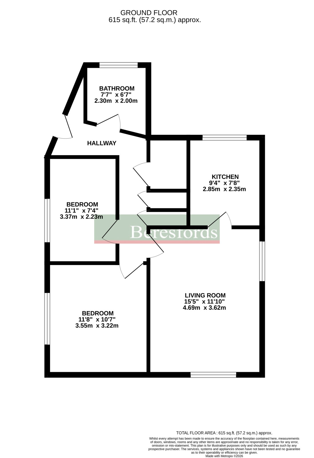 Grange Court, Chelmsford floorplan