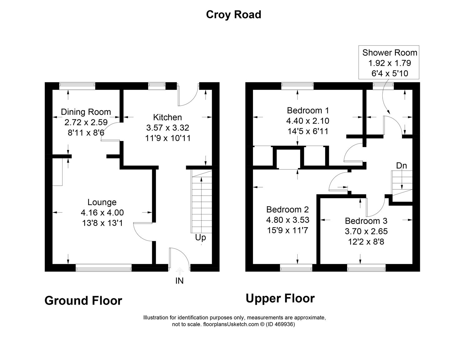 3 Bedrooms Terraced house for sale in Croy Road, Coatbridge ML5