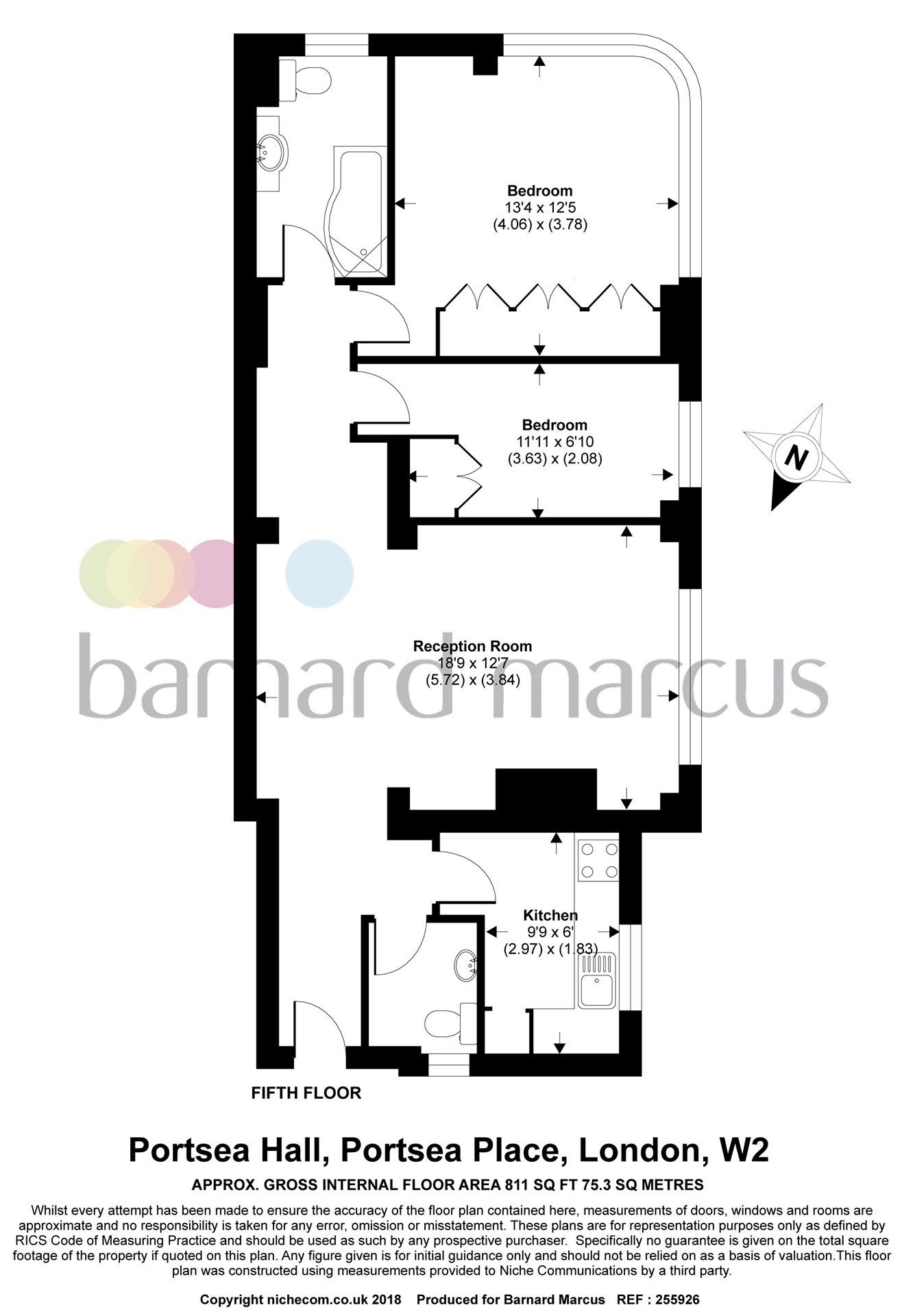 2 Bedrooms Flat for sale in Portsea Place, London W2