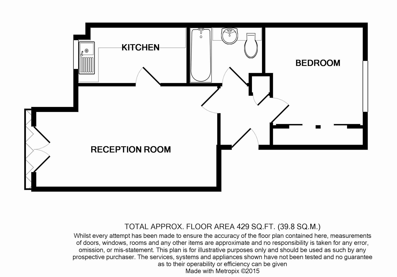 1 Bedrooms Flat to rent in Clarence Close, Barnet EN4