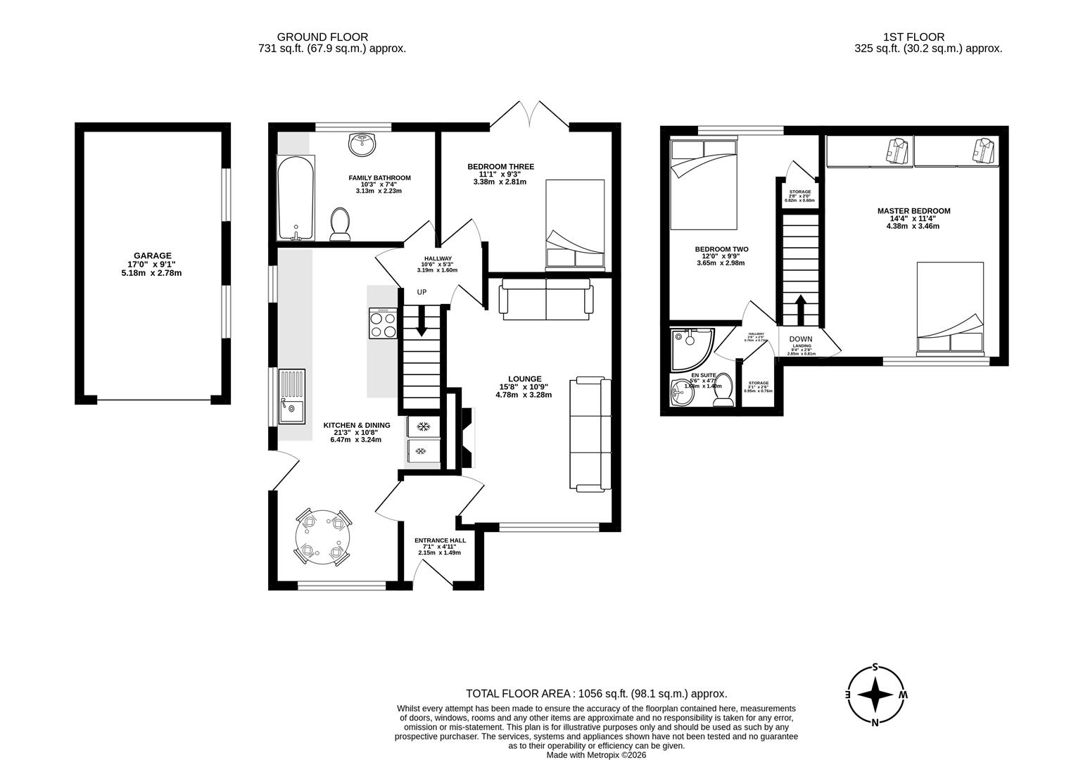 21, Highfield Drive, Preston floorplan
