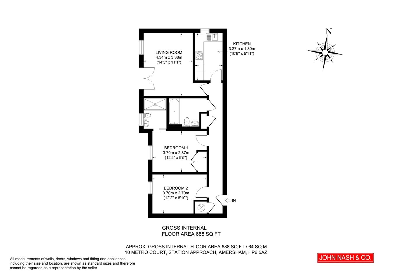 Metro Court, Station Approach, Amersham floorplan