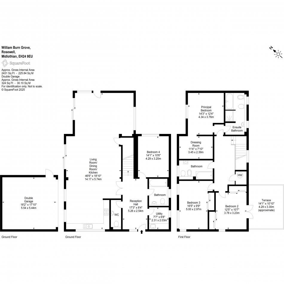10 William Burn Grove, Rosewell, Midlothian, EH24 9EU, Rosewell floorplan