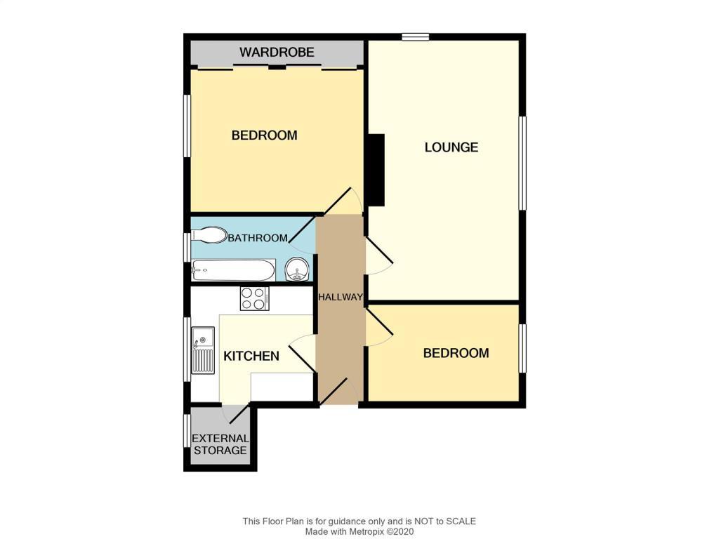 Flat E, 1, Moore Avenue, Bournemouth floorplan