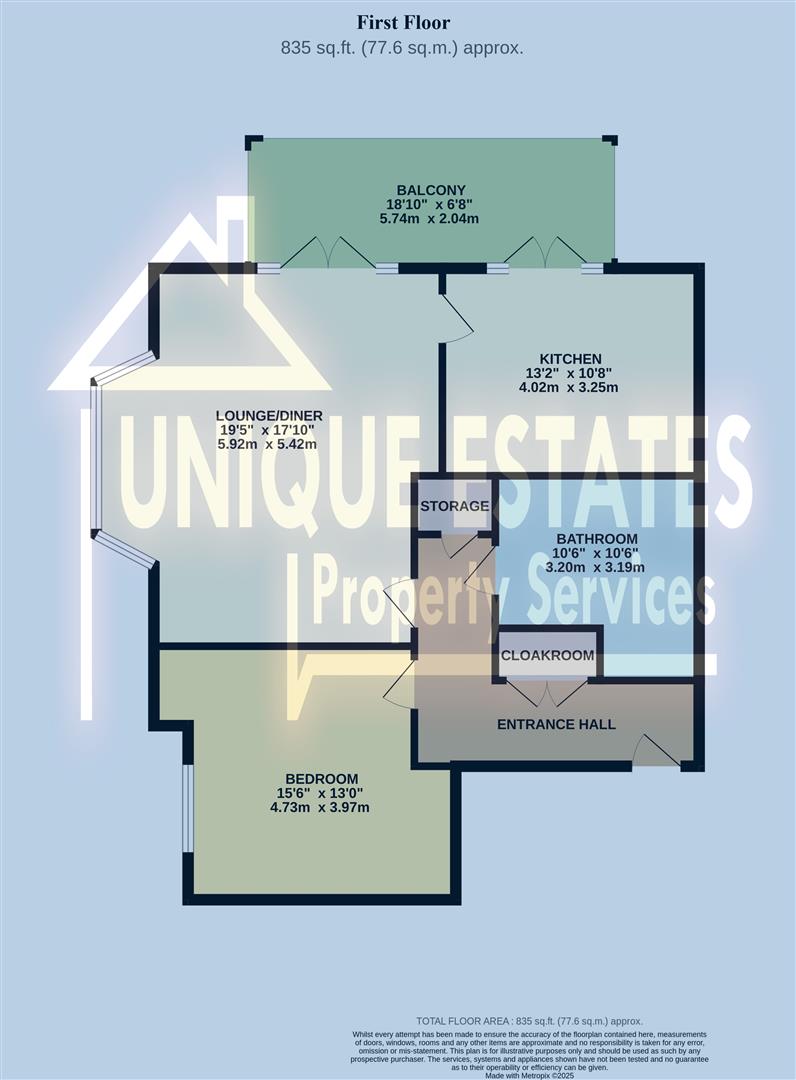 Flat 4, Williams Court,, The Ridgeway, Enfield floorplan