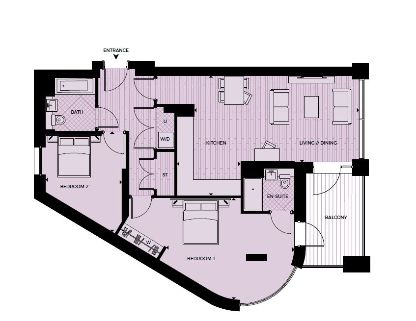 2 Bedrooms Flat for sale in Padcroft Works, Tavistock Road, Yiewsley, West Drayton UB7